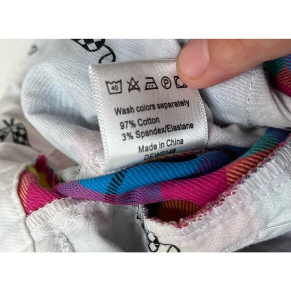 Royal And Awesome Shorts Men Size 40 Tartan Plaid Golf colorful pink blue yellow - Picture 4 of 5